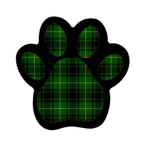 MacArthur Tartan Magnet (Paw Print) from ArtsNow.com Front