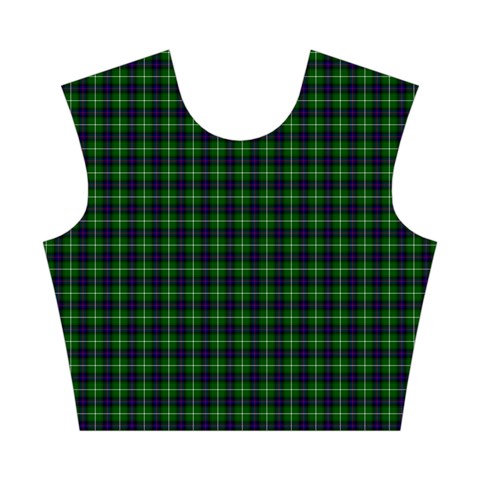 MacDonald of the Isles Tartan Cotton Crop Top from ArtsNow.com Front