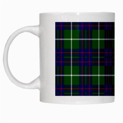 MacIntyre Tartan White Mug from ArtsNow.com Left