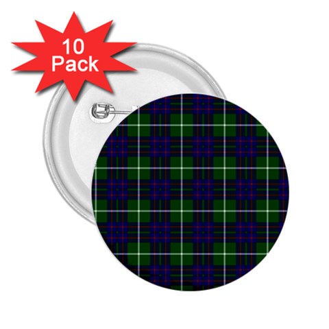 MacIntyre Tartan 2.25  Button (10 pack) from ArtsNow.com Front