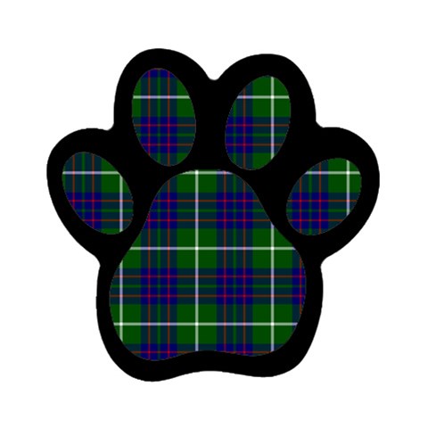 MacIntyre Tartan Magnet (Paw Print) from ArtsNow.com Front