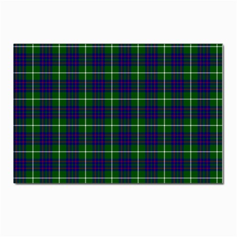 MacIntyre Tartan Postcard 4 x 6  (Pkg of 10) from ArtsNow.com Front