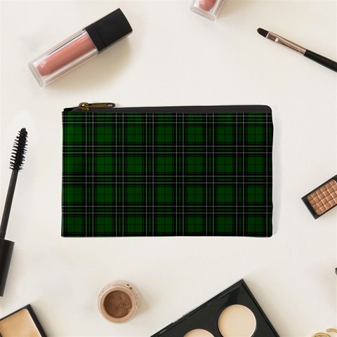 MacLean Tartan Canvas Cosmetic Bag (XS) from ArtsNow.com Front