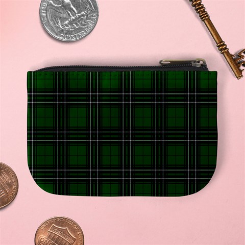 MacLean Tartan Mini Coin Purse from ArtsNow.com Back