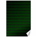 MacLean Tartan Canvas 12  x 18 