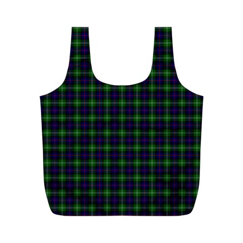 Sutherland Tartan Full Print Recycle Bag (M) from ArtsNow.com Front