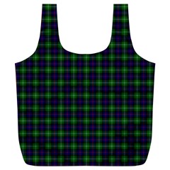 Sutherland Tartan Full Print Recycle Bag (XL) from ArtsNow.com Front