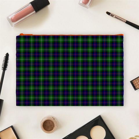 Sutherland Tartan Cosmetic Bag (L) from ArtsNow.com Front