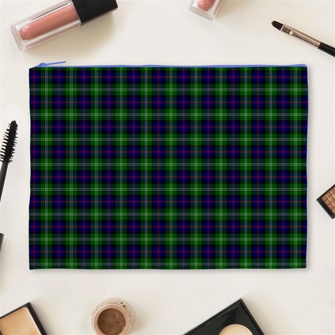 Sutherland Tartan Cosmetic Bag (XL) from ArtsNow.com Front