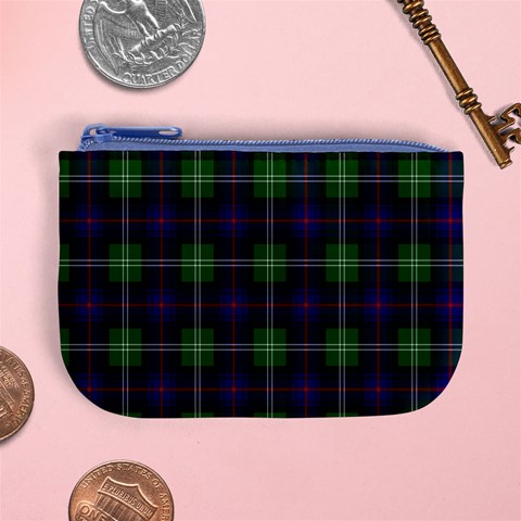 Sutherland Tartan Mini Coin Purse from ArtsNow.com Front