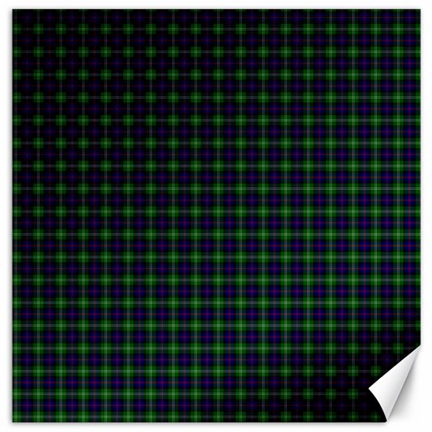 Sutherland Tartan Canvas 12  x 12  from ArtsNow.com 11.4 x11.56  Canvas - 1