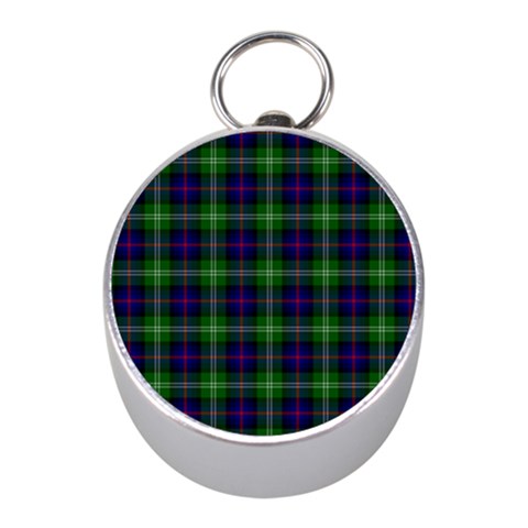 Sutherland Tartan Silver Compass (Mini) from ArtsNow.com Front