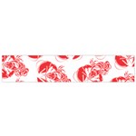 lobster print  Flano Scarf (Small)