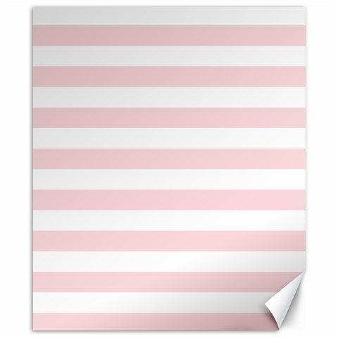 Horizontal Stripes 8.15 x9.66  Canvas - 1