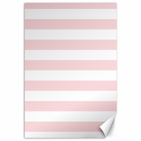 Horizontal Stripes 11.88 x17.36  Canvas - 1