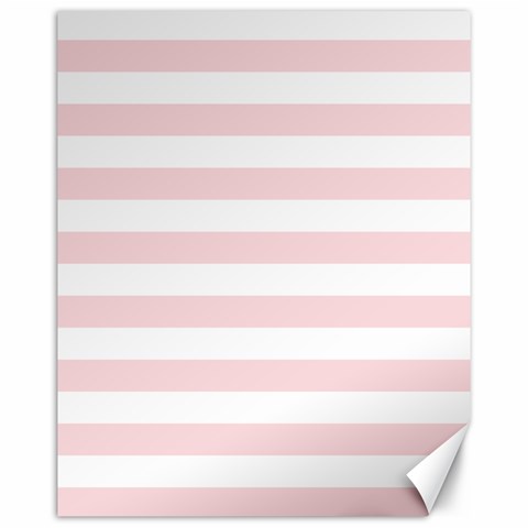 Horizontal Stripes 15.75 x19.29  Canvas - 1