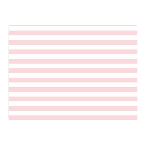 Horizontal Stripes 35 x27  Blanket Front