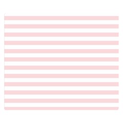 Horizontal Stripes 50 x40  Blanket Front