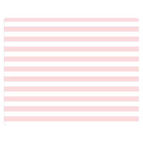 Horizontal Stripes 60 x50  Blanket Front