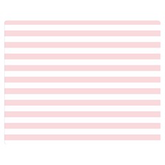 Horizontal Stripes 60 x50  Blanket Front