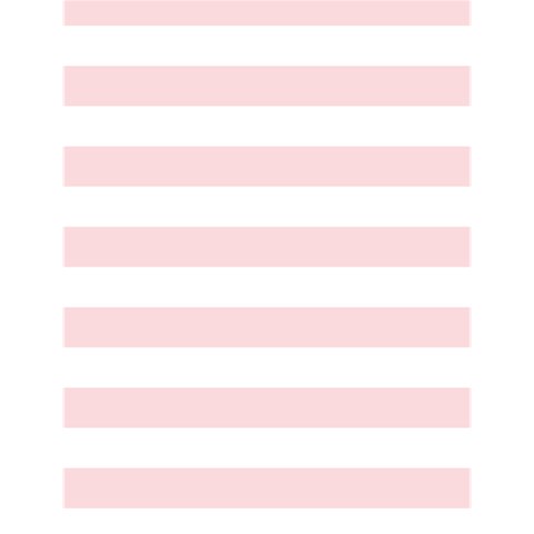 Horizontal Stripes 4.125 x5.5  Memopad