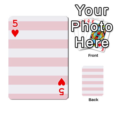 Horizontal Stripes Front - Heart5