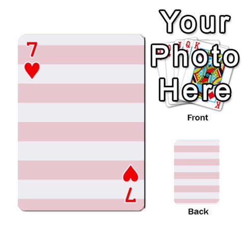 Horizontal Stripes Front - Heart7