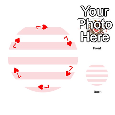 Horizontal Stripes Front - Heart7