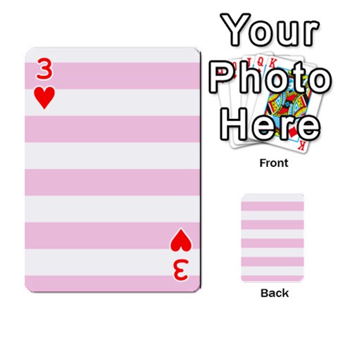 Horizontal Stripes Front - Heart3