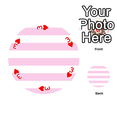 Horizontal Stripes Front - Heart3