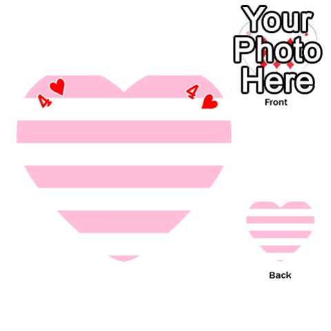 Horizontal Stripes Front - Heart4