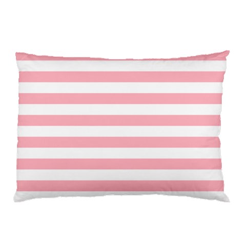 Horizontal Stripes 26.62 x18.9  Pillow Case