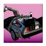 Delorean Tile Coaster