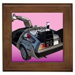 Delorean Framed Tile