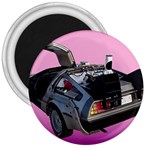 Delorean 3  Magnet