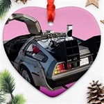 Delorean Ornament (Heart)