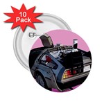 Delorean 2.25  Button (10 pack)