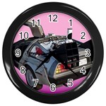 Delorean Wall Clock (Black)