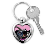 Delorean Key Chain (Heart)