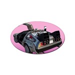 Delorean Sticker (Oval)