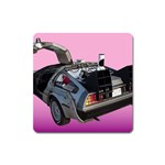 Delorean Magnet (Square)