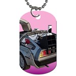 Delorean Dog Tag (One Side)