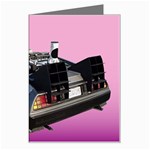 Delorean Greeting Card