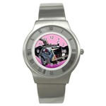 Delorean Stainless Steel Watch