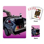 Delorean Playing Cards Single Design