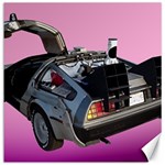 Delorean Canvas 12  x 12 