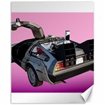 Delorean Canvas 11  x 14 