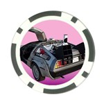 Delorean Poker Chip Card Guard