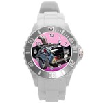 Delorean Round Plastic Sport Watch (L)