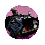 Delorean Standard 15  Premium Round Cushion 